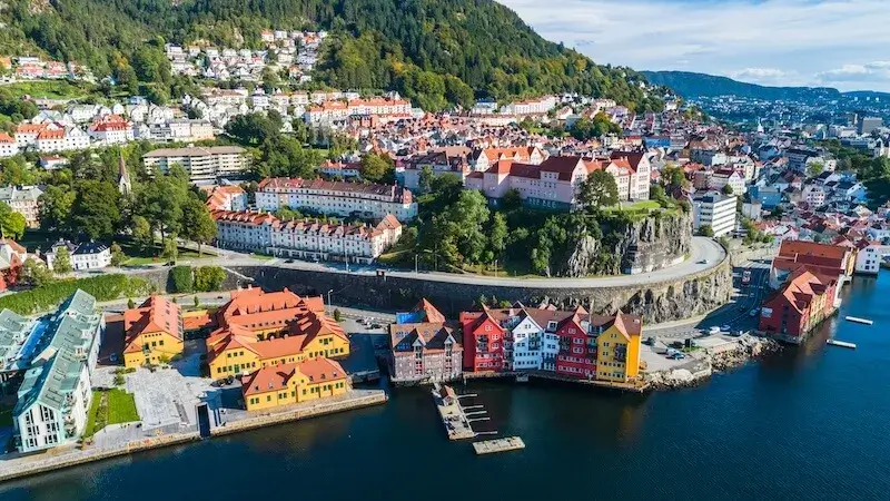 Gdzie le偶y Norwegia?